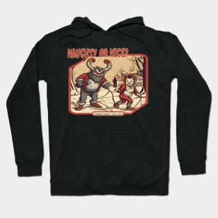 Krampus Naughty or Nice Hoodie